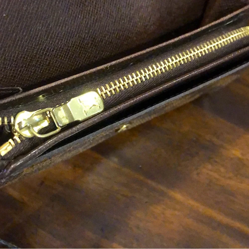 LOUIS VUITTON Damier Ebene Bifold Wallet CA0052 Spain